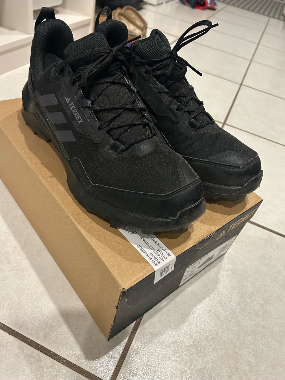 adidas Black Terrex Trail Sneakers
